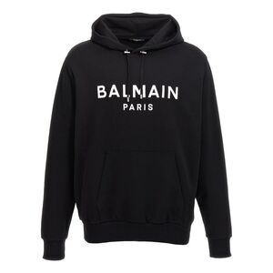 Balmain Men's Logo Print Hoodie